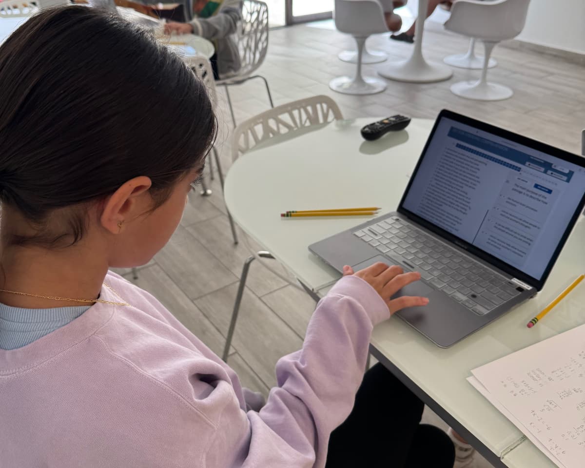 Hive of Thinkrs student in Academics - TestPrep class